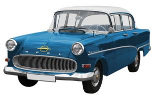 Opel Rekord drawing