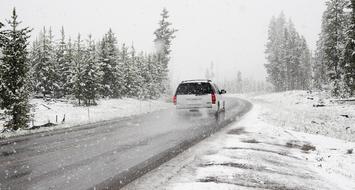 enchanting Snow Road