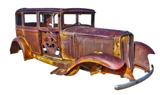 Oldtimer Vintage Car drawing