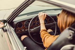 Girl Driving