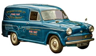 Austin Morris Combi Vans as a 3d model