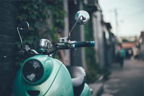 Vintage Scooter in Italy