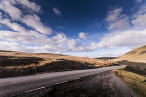Road Asphalt sky