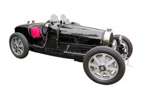 oldtimer bugatti racing car