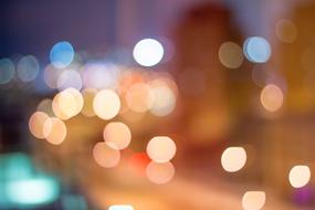 Bokeh as background