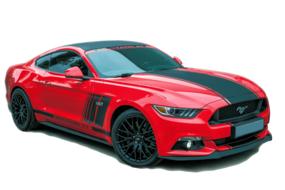 Ford Mustang Red model