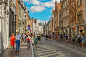 Brugge Architecture street
