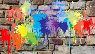 painting wall splash