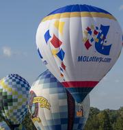 very beautiful Hot Air Balloon in Sky