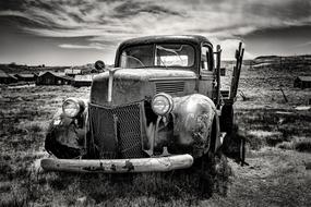 Oldtimer Black And White car