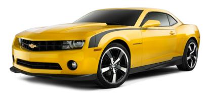 car yellow chevrolet