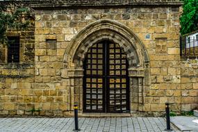 photo of old wrought iron gate in Nicosia, Cyprus