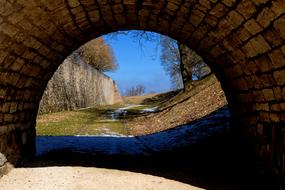 Tunnel Passage sky