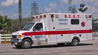 Ambulance Help Rescue car