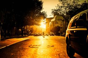 Cars City sun