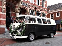 T1 Vw Oldtimer and flowers