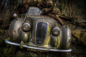 Classic Abandoned Car