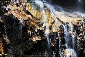 extraordinarily beautiful Waterfall Cascade