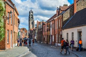 Belgium Brugge people