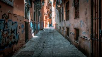 perfect old Street in Valencia