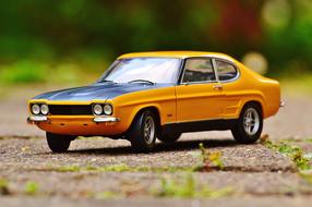 Capri Ford orange toy