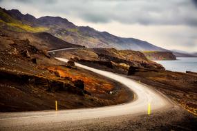 Iceland road Landscape