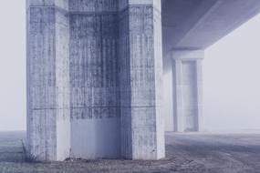 Bridge Concrete and Pillar