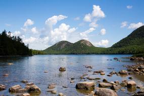 Jordan Pond - Pond in Acadia National Park, Maine