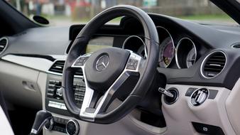Car Interior mersedes