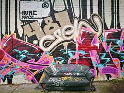 Background Grafitti Art drawing