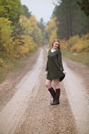 Redhead Road girl