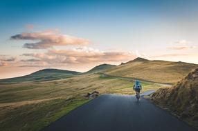 Cropland Cyclist person