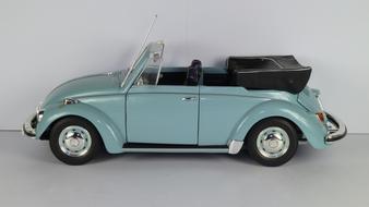 blue Vw Beetle 1302 Ls model