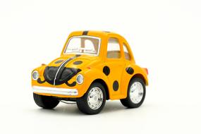 Vw Beetle yellow model