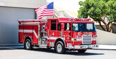 Fire Truck Red