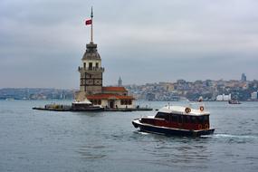 Boat river Istanbul