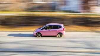 Auto Car pink