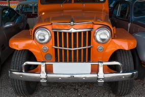 Car Grille Willys Jeep