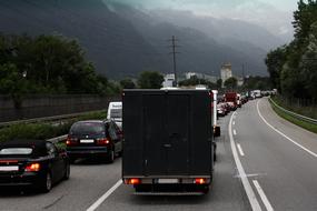Road cars Jam