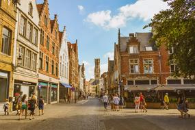 Brugge street people