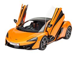 Model Car Mclaren 570S drawing