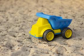 Toy Truck sand
