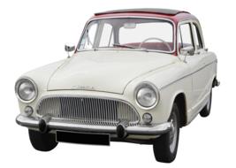 Simca Aronde car model drawing