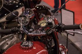 Bmw Motorcycle red