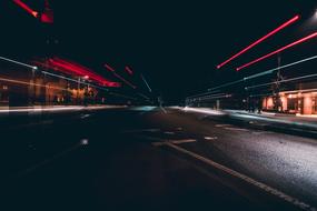 Dark Night City road