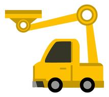 car cartoon construction drawing