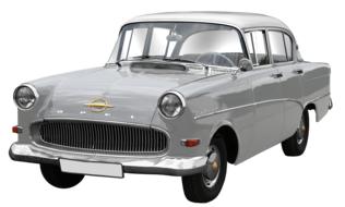 Opel Record Mouse Grey model
