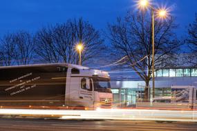 Truck Transport Vehicle street