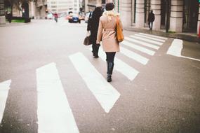 Crossing Street people