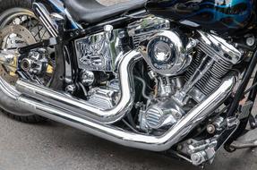 very beautiful Motorcycle Harley Davidson